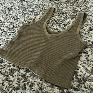 Urban Outfitters | Out From Under Drew Seamless Ribbed Cropped Tank Top